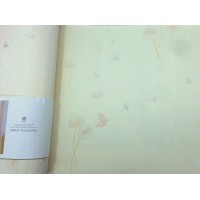 Andre Kim 738-1 Pembe Kelebekli Duvar Kağıdı