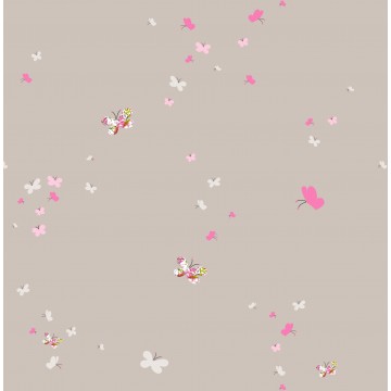 Milky Baby 427-1 Kelebek Desenli Duvar Kağıdı