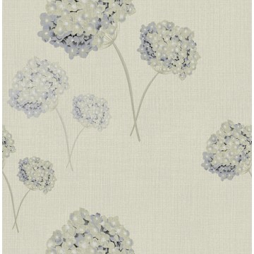 Art Blue 8220 Non Woven Çiçek Desenli Duvar Kağıdı