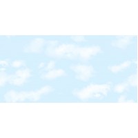 Decokids 1107-01 Soft Bulut Görünümlü Duvar Kağıdı