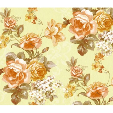 Larte 315-1 Çiçek Desenli Duvar Kağıdı