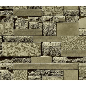 Larte 317-3 Taş Desenli Duvar Kağıdı