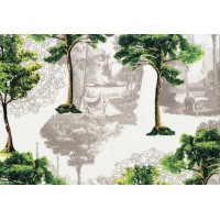 Nadia 9704-1 Ağaç Desenli Duvar Kağıdı İthal