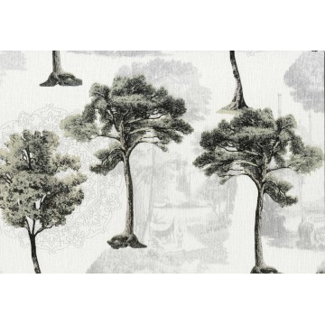 Nadia 9704-2 Soluk Ağaçlar İthal Duvar Kağıdı
