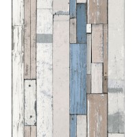 Foux Semblant L104-01 Ahşap Desenli Duvar Kağıdı
